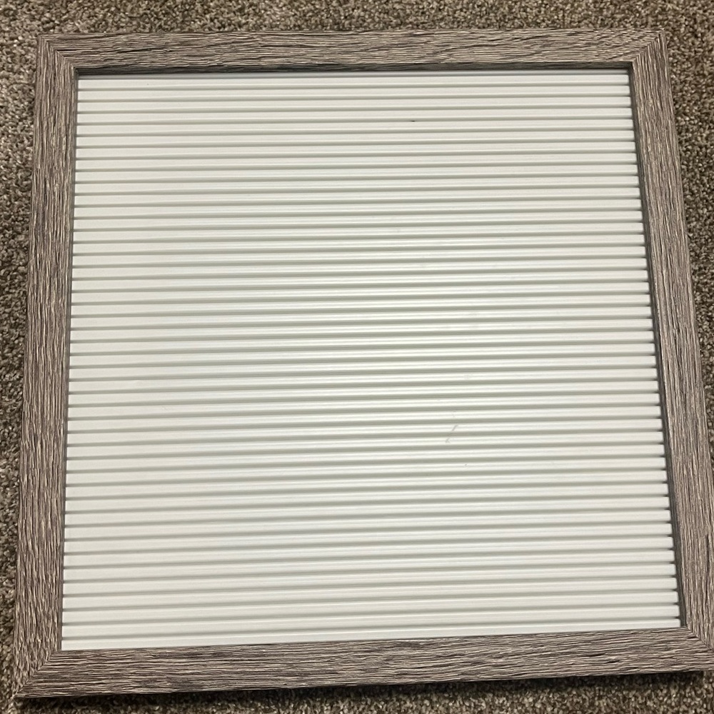 Letter Board, comes with lots of letters and some words
